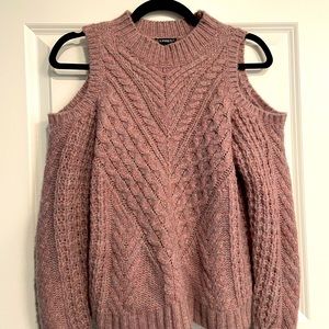 Express Cutout Shoulder Sweater